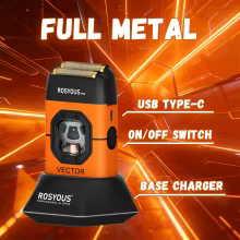 Barbeador Elétrico ROSYOUS RS-999 Profissional Thumbnail 4