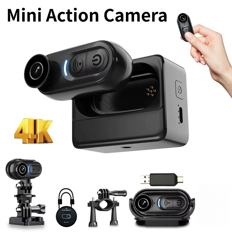 Mini Câmera 4K Vd02 Pro