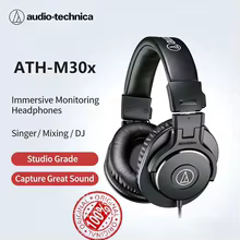Fones Audio Technica ATH M30x Profissionais Thumbnail 1