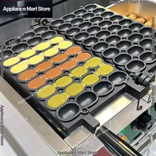 Máquina de Waffle 36 Cavidades 1800W Thumbnail 5