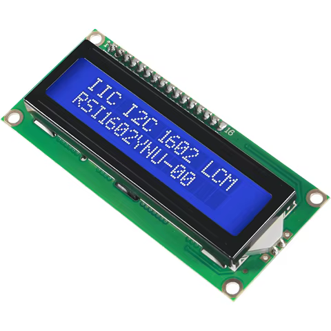 LCD 1602 I2C com Luz de Fundo
