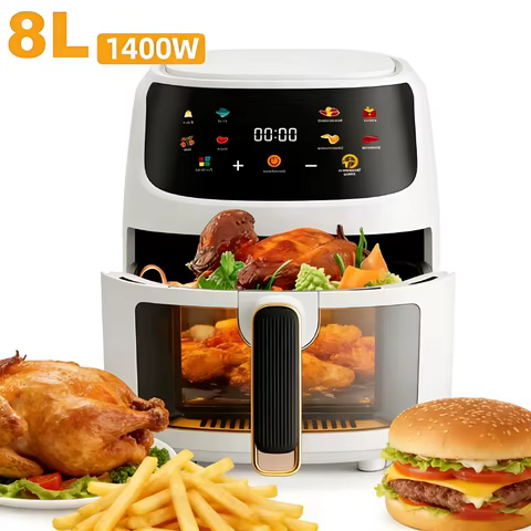 Fritadeira 8L Sem Óleo 1400W