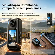 Câmera de Ação 4K WiFi Mini Thumbnail 2