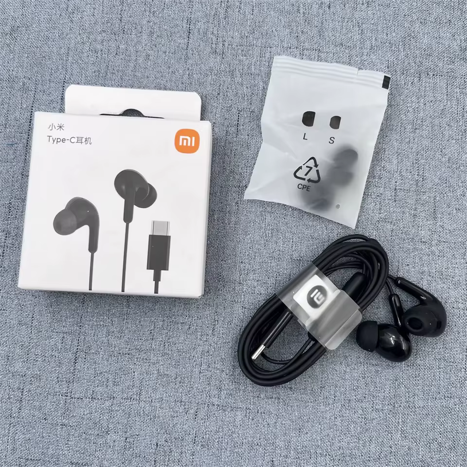Fones Xiaomi Tipo C com Fio