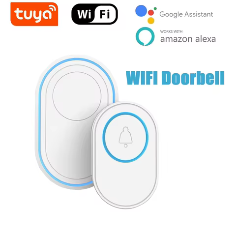 Campainha Inteligente Wi-Fi Tuya