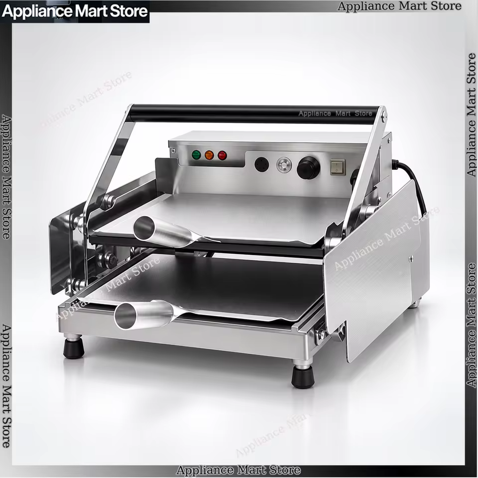 Máquina de Hambúrguer Dupla Camada
