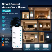 Interruptor Inteligente Melery WiFi Touch Thumbnail 6