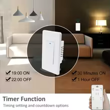 Interruptor Inteligente Tuya WiFi 4 Gang Thumbnail 1
