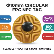 Etiqueta NFC FPC NTAG213 10mm Thumbnail 3