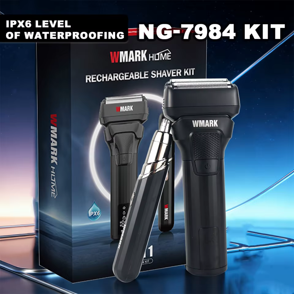 Barbeador Elétrico Profissional WMARK NG-7984KIT