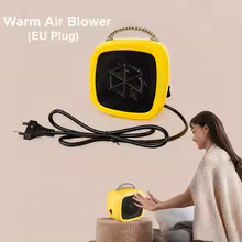 Aquecedor Portátil Mini com Ventilador Thumbnail 2
