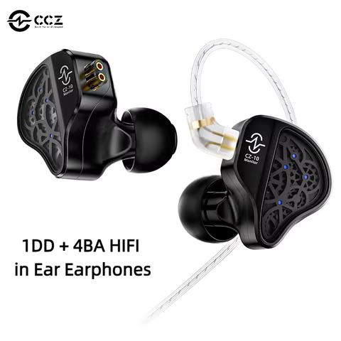 Fones Híbridos Ccz CZ10 10mm