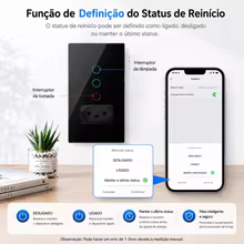 Tomada Inteligente Wi-Fi Tuya Melery Thumbnail 4