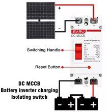 Disjuntor Solar Fotovoltaico 1P/2P DC 100-250A Thumbnail 5