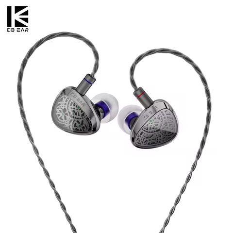 KBEAR Tourbillon-X HiFi Fones de Ouvido