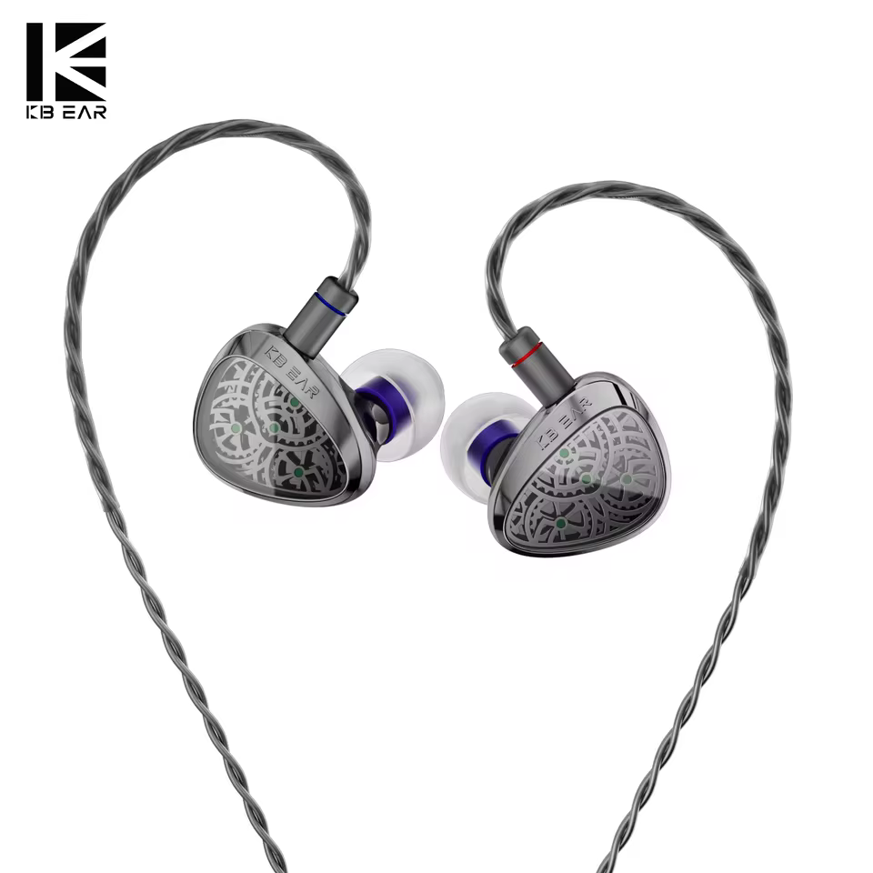 KBEAR Tourbillon-X HiFi Fones de Ouvido