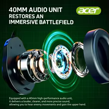 Headset Gamer USB RGB Acer Thumbnail 5