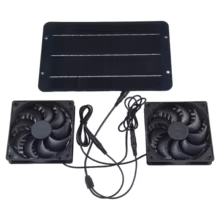 Exaustor Solar 12V 10W Duplo Thumbnail 2