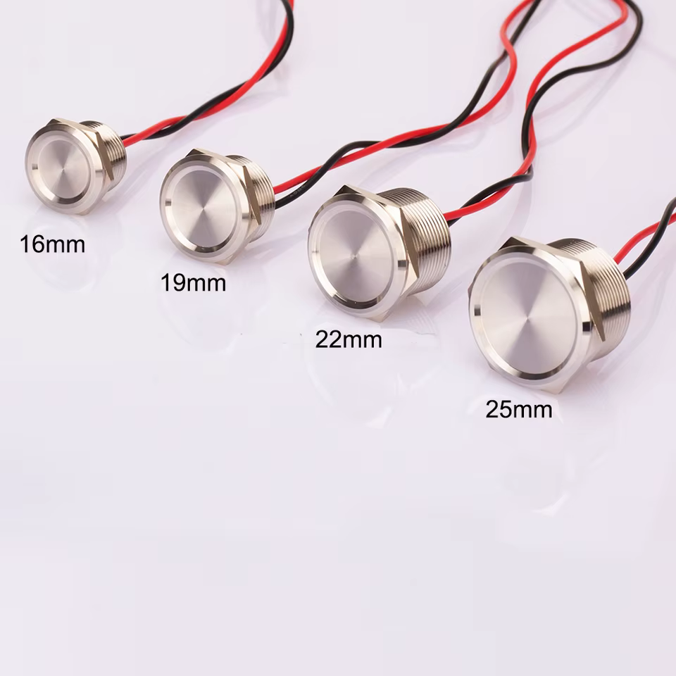 Interruptor Piezo IP68 Aço Inox
