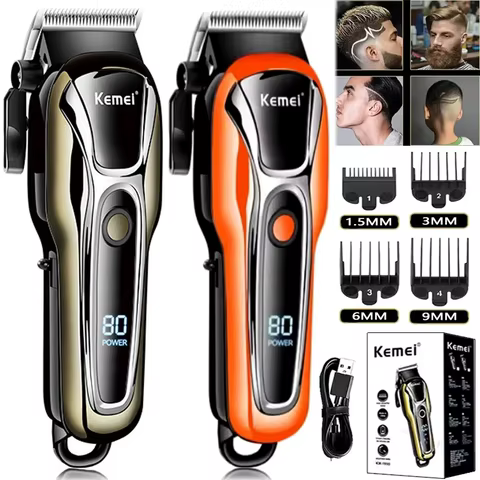 Kemei PG1990 Barbeiro Profissional