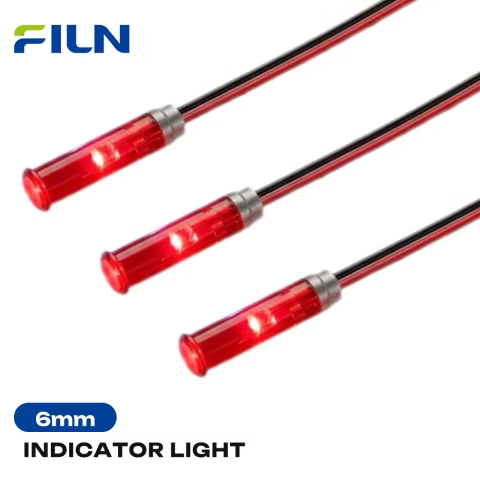 Lâmpadas LED Indicadoras IP67 6mm