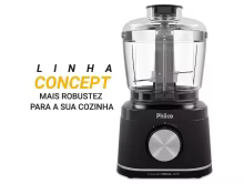 Processador de Alimentos Philco 420W Preto Thumbnail 3
