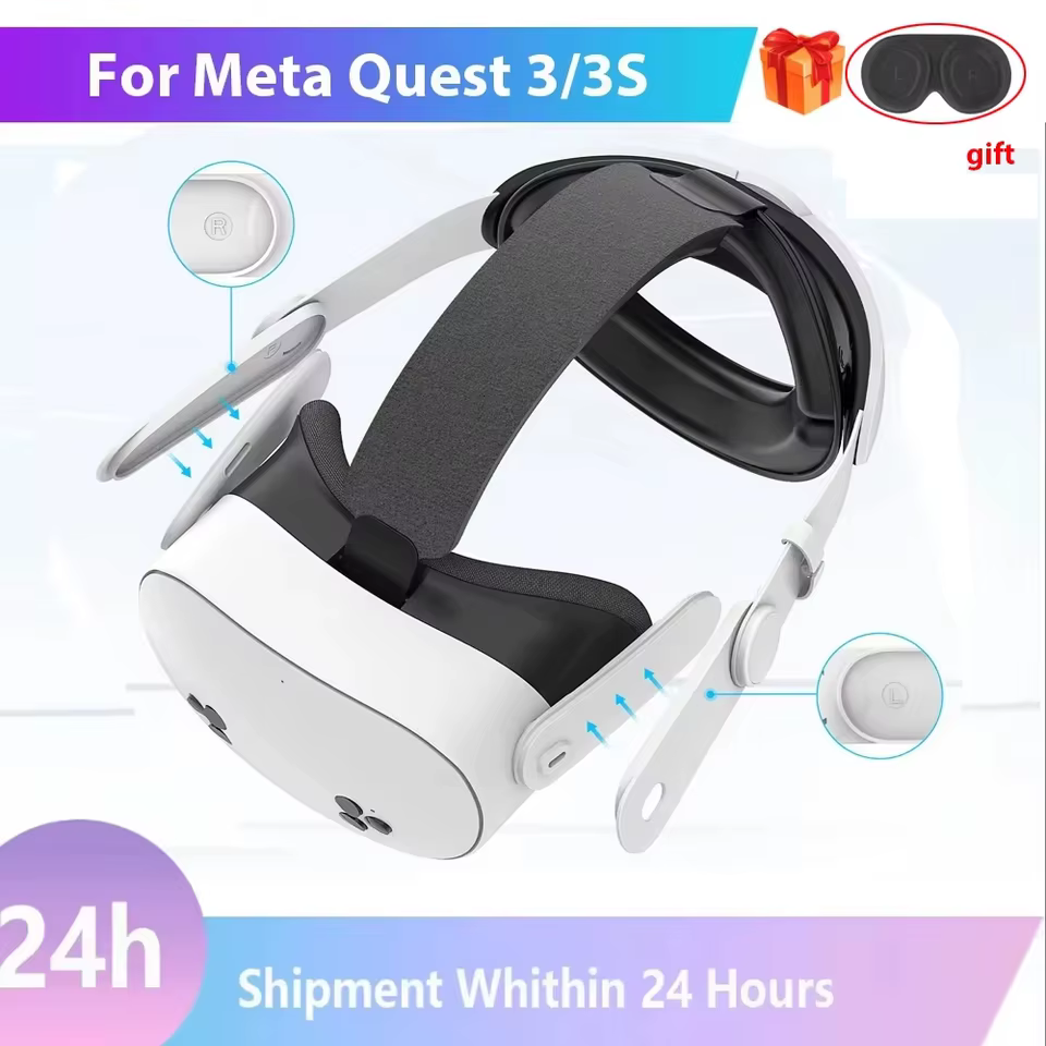 Faixa de Cabeça Quest 3/3S Elite Strap