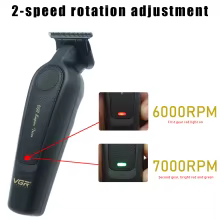 Máquina de Cortar Cabelo VGR V-995 Sem Fio Thumbnail 3
