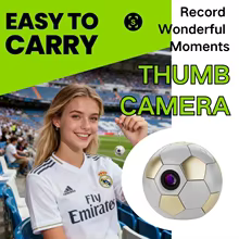 Mini Câmera G7 1080P Bola de Futebol Thumbnail 4