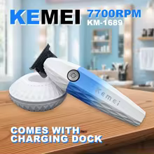 Aparador Profissional Kemei KM-1690 com Bateria Thumbnail 1