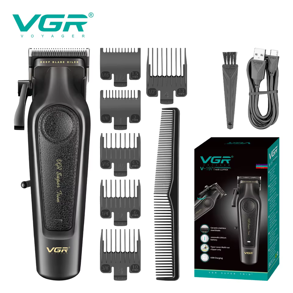 VGR V-197 Cortador Profissional Sem Fio