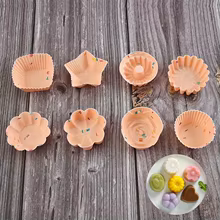 Kit de Moldes de Silicone para Bolo 5 Peças Thumbnail 4