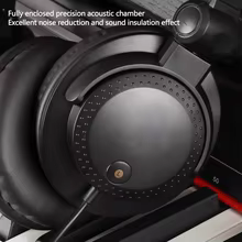 Fone de Ouvido HiFi Over Ear com Microfone Thumbnail 5