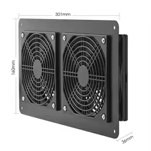 Ventilador Solar Dual Painel Thumbnail 6
