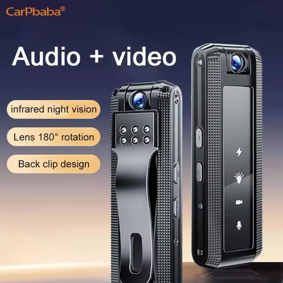 Câmera Corporal Mini Carpbaba 1080p