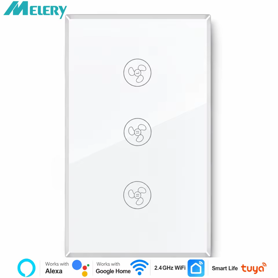 Interruptor Inteligente Ventilador Teto Melery
