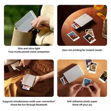 Xiaomi Impressora de Fotos Portátil 1S Thumbnail 5