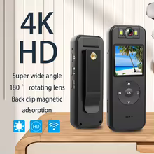 Câmera Corporal 4K WiFi YOUMECAM CS09 Thumbnail 1