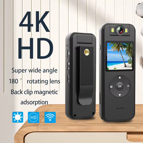 Câmera Corporal 4K WiFi YOUMECAM CS09