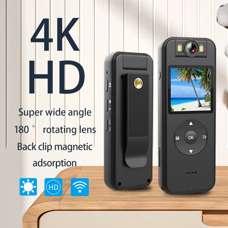 Câmera Corporal 4K WiFi YOUMECAM CS09