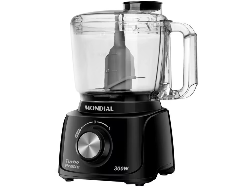Mini Processador Mondial Preto