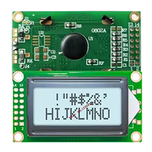 Módulo LCD 0802 8x2 Branco Thumbnail 3