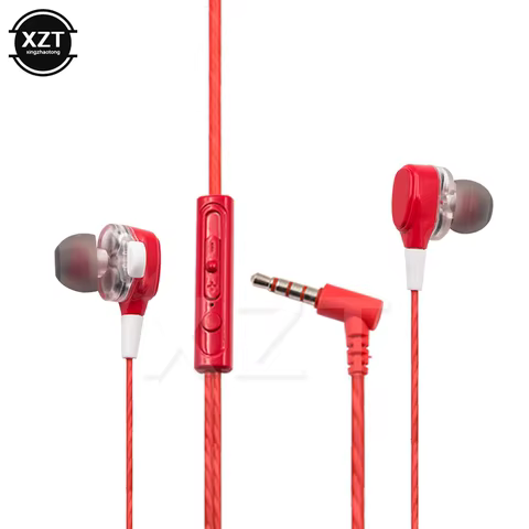 Fone de Ouvido 3.5mm Duplo Driver