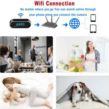 Mini Câmera Relógio 1080P WiFi Thumbnail 3
