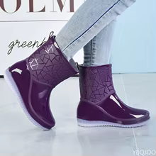 Botas de Chuva Mulher Impermeáveis Thumbnail 1