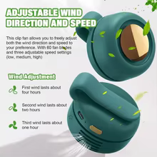 Mini Ventilador Portátil Sem Lâminas Thumbnail 3