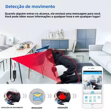 Câmera WiFi Mini HD 4K Thumbnail 2