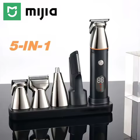 Máquina de Cortar Cabelo Mijia 5 em 1