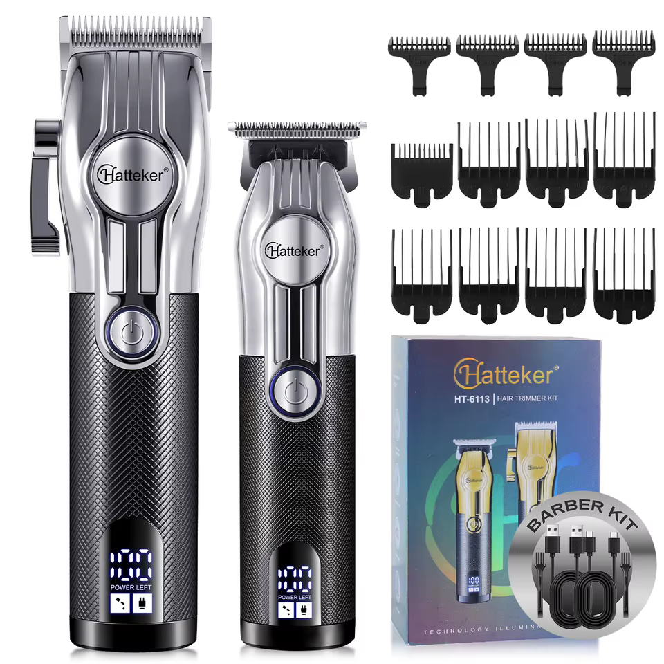 Kit de 2 Máquinas de Barba HATTEKER