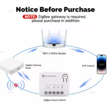 Interruptor Zigbee Inteligente Mini Thumbnail 2
